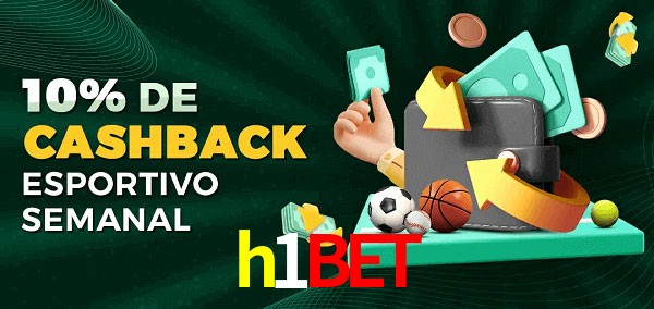 10% de bônus de cashback na h1bet